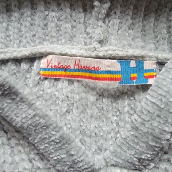 Vintage Havana - girls mint green with black star sweater - Picture 2 of 2